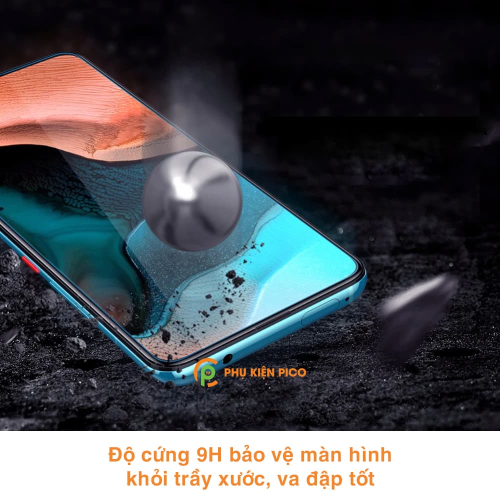 Kính cường lực Redmi K30 Pro full màn hình viền đen siêu mỏng Monqiqi - 2