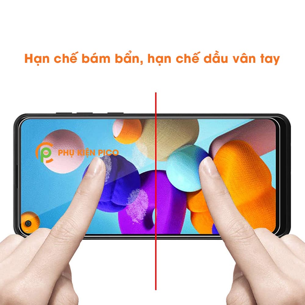 Kính cường lực Samsung Galaxy A21s chính hãng Gor trong suốt bộ 2 chiếc - 5