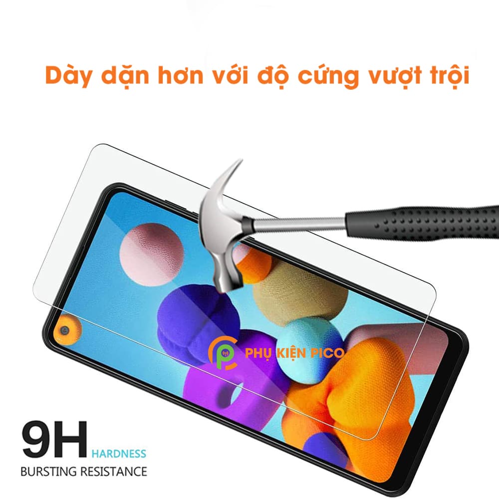Kính cường lực Samsung Galaxy A21s chính hãng Gor trong suốt bộ 2 chiếc - 2