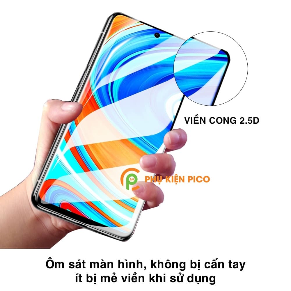 Kính cường lực Redmi Note 9 Pro full màn hình chính hãng Gor dùng chung với mọi loại ốp lưng – Dán màn hình Xiaomi Redmi Note 9 Pro - 4