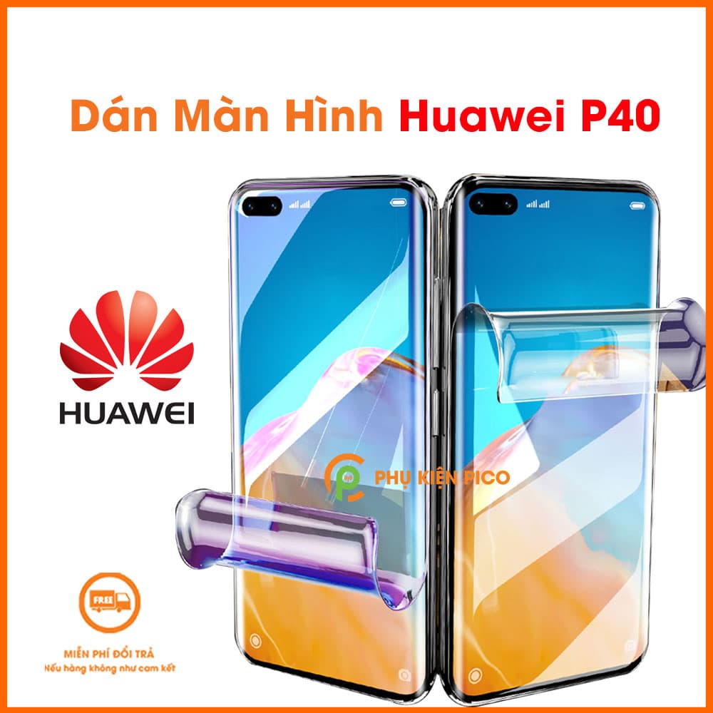 Dán màn hình Huawei P40 PPF cao cấp dẻo trong suốt