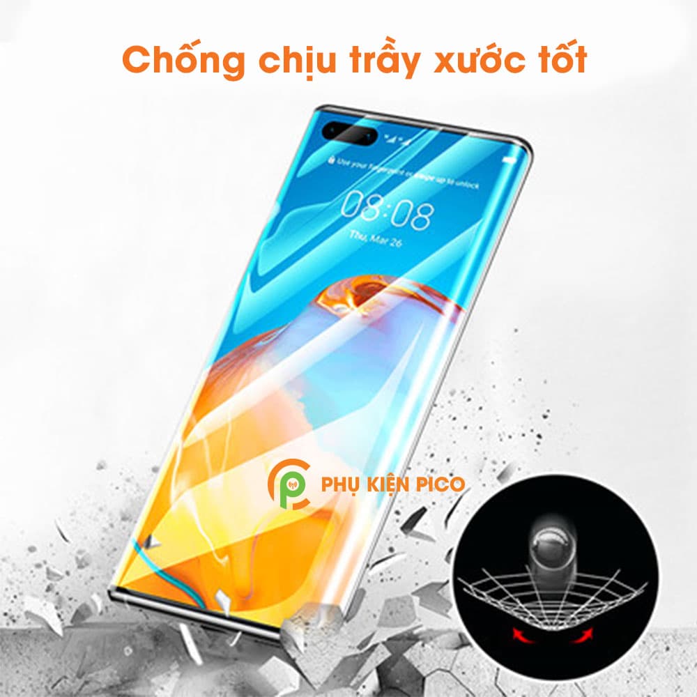 Dán màn hình Huawei P40 Pro PPF cao cấp dẻo trong suốt - 5