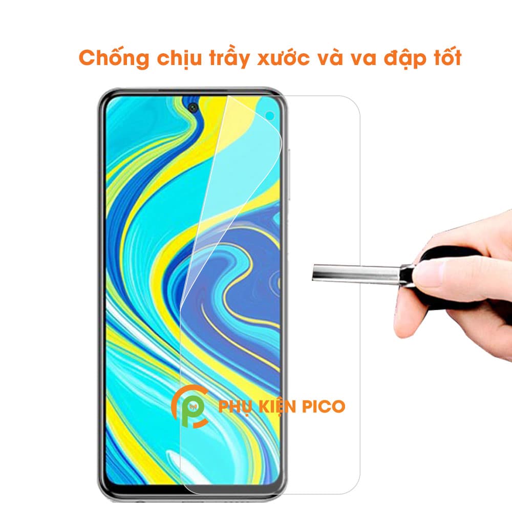 Dán màn hình Xiaomi Redmi Note 9 Pro và dán mặt lưng Xiaomi Redmi Note 9 pro - Combo2 - 4