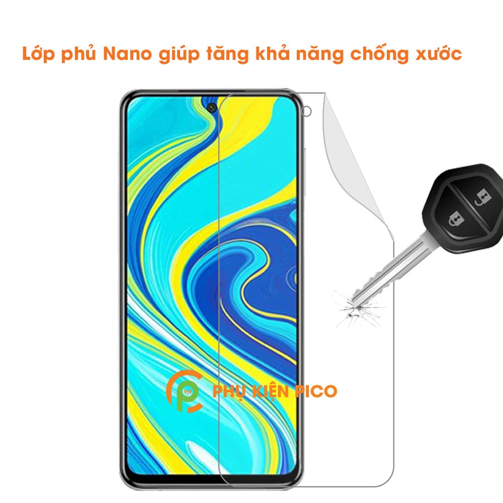 Dán màn hình Xiaomi Redmi Note 9s và dán mặt lưng Redmi Note 9s PPF cao cấp dẻo trong suốt - Combo2 - 5