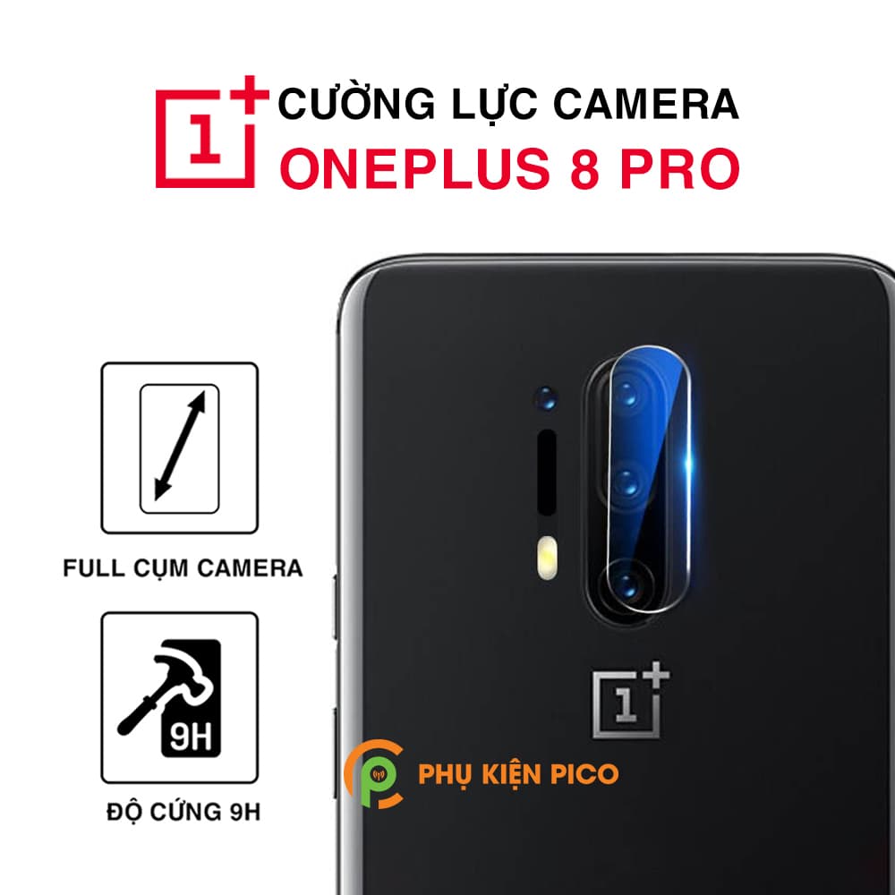 Dán camera Oneplus 8 Pro cường lực camera trong suốt độ cứng 7H