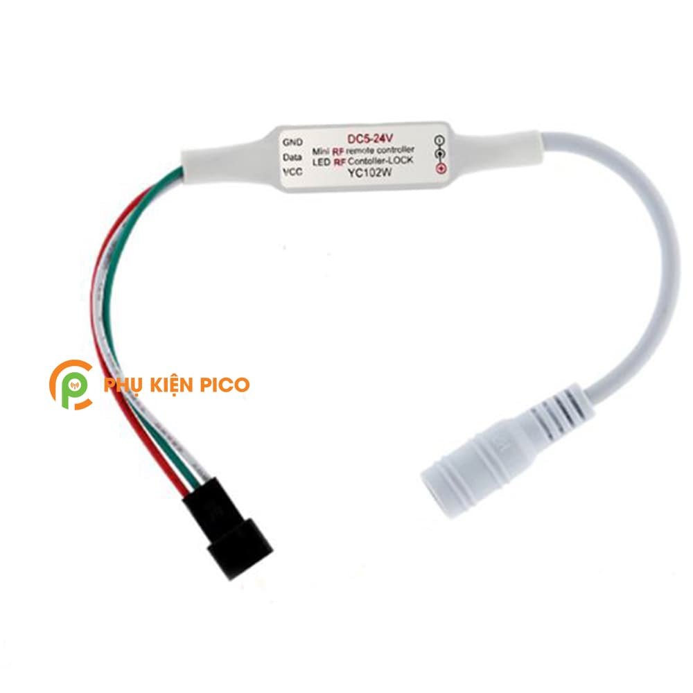 Bộ điều khiển đèn 5v ARGB 3 Pin không dây (RGB Led Controller) chỉnh màu cho quạt Addressable RGB - 6