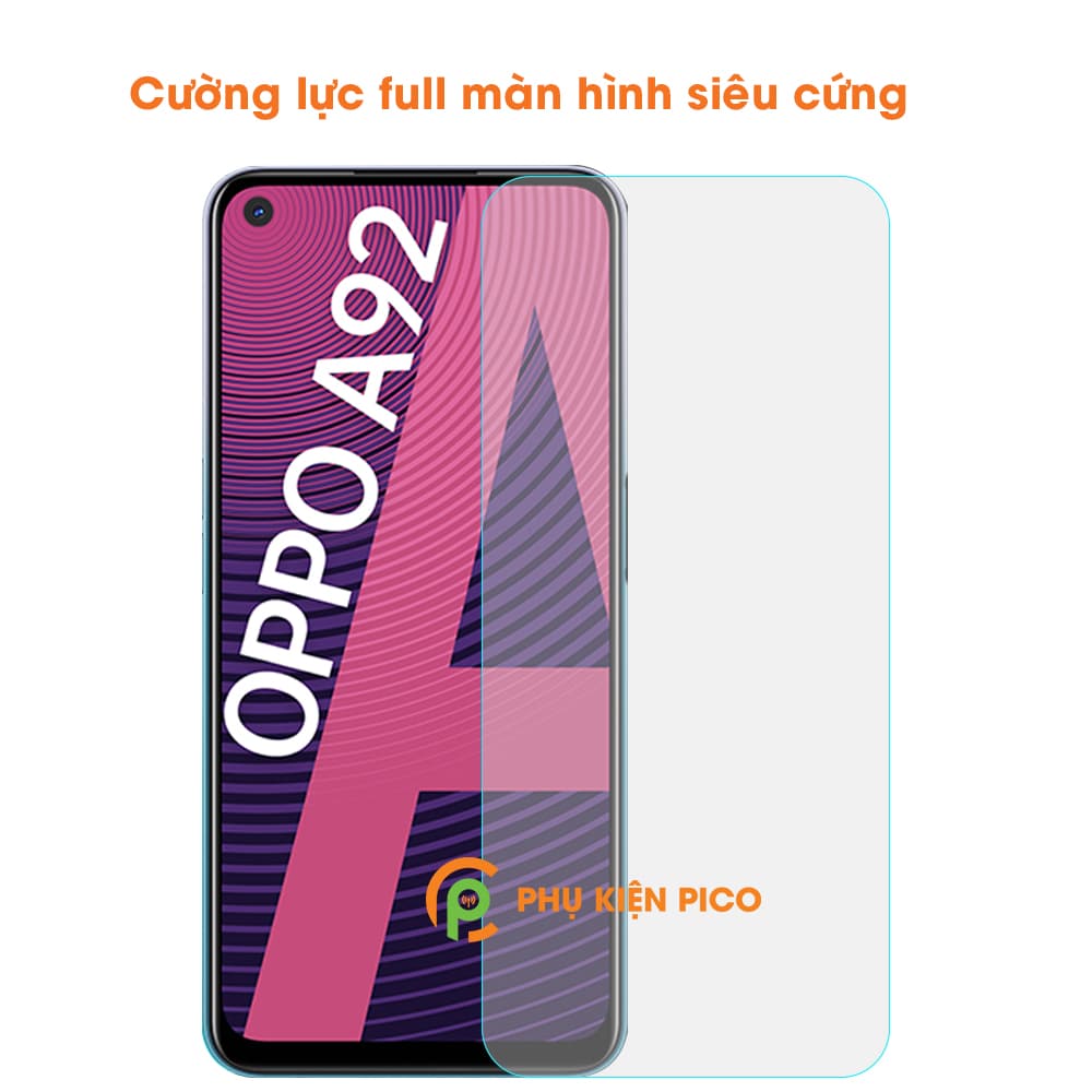 Kính cường lực Oppo A92 chính hãng Gor full màn hình bộ 2 cái - 7