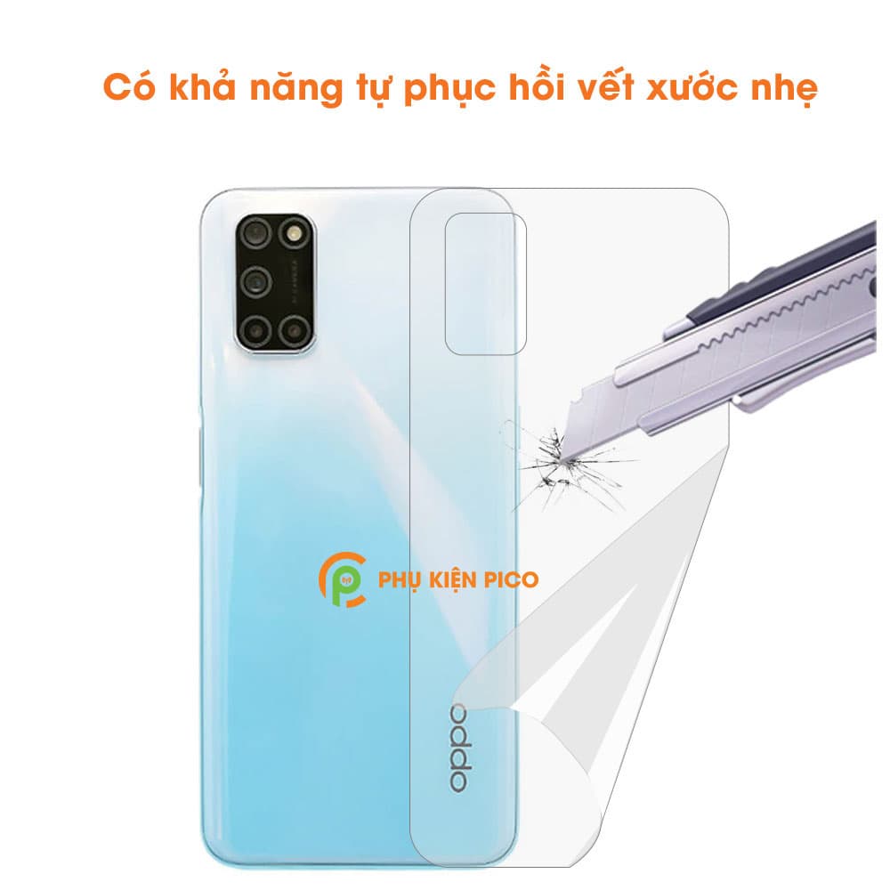 Dán màn hình Oppo A92 và dán lưng Oppo A92 và dán camera Oppo A92 full bộ bảo vệ cao cấp – Combo3 - 4