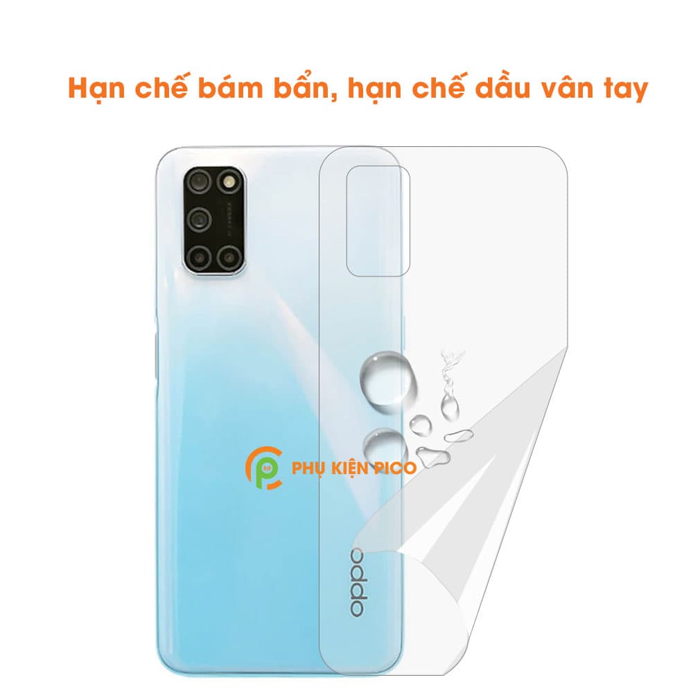 Dán màn hình Oppo A92 và dán lưng Oppo A92 và dán camera Oppo A92 full bộ bảo vệ cao cấp – Combo3 - 3
