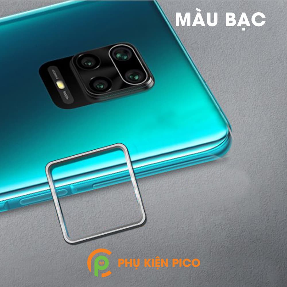 Vòng bảo vệ camera Xiaomi Redmi Note 9s kim loại ốp viền camera chống xước - 5