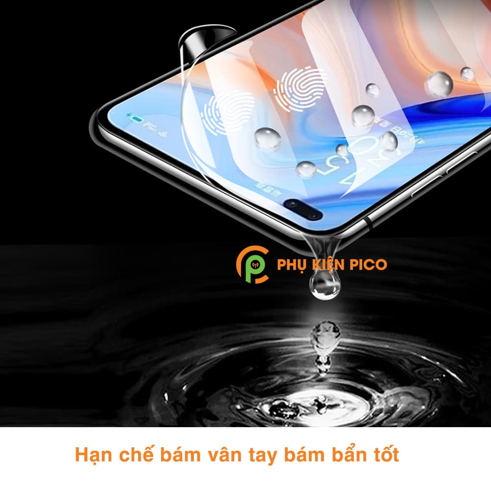 Dán màn hình Reno 4 full màn dẻo trong suốt PPF tự phục hồi vết xước - 2