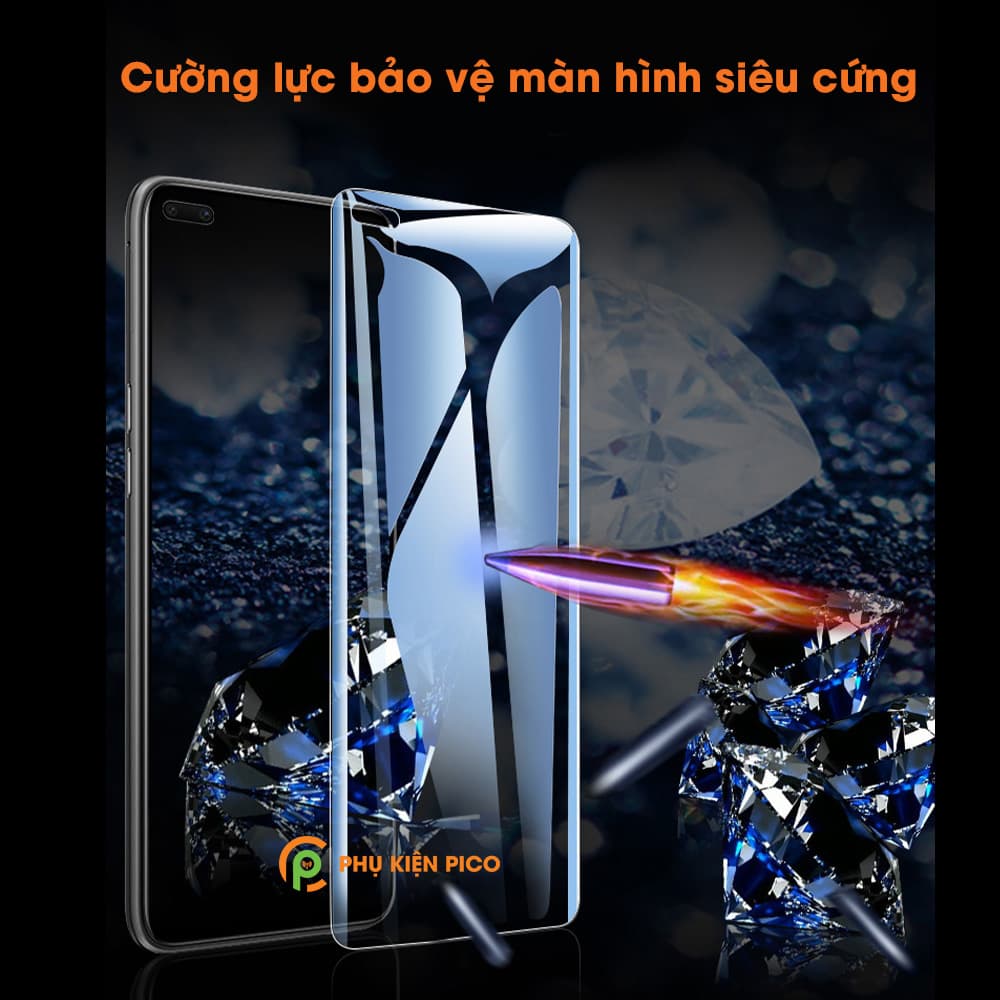 Kính cường lực Oppo Reno 4 trong suốt full màn hình độ cứng 9H chống va đập trầy xước - 3