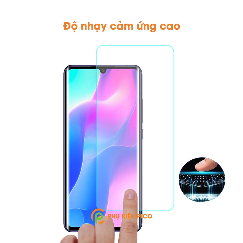 Kính cường lực Xiaomi Mi 10 Lite chính hãng Gor bộ 2 miếng độ cứng 9H full màn hình - 4