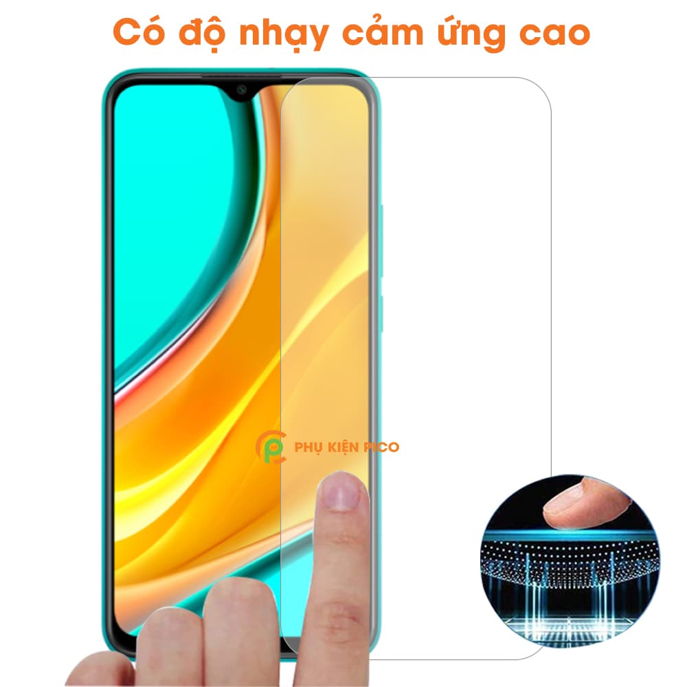 Kính cường lực Xiaomi Redmi 9 chính hãng Gor bộ 2 miếng full màn hình - 2