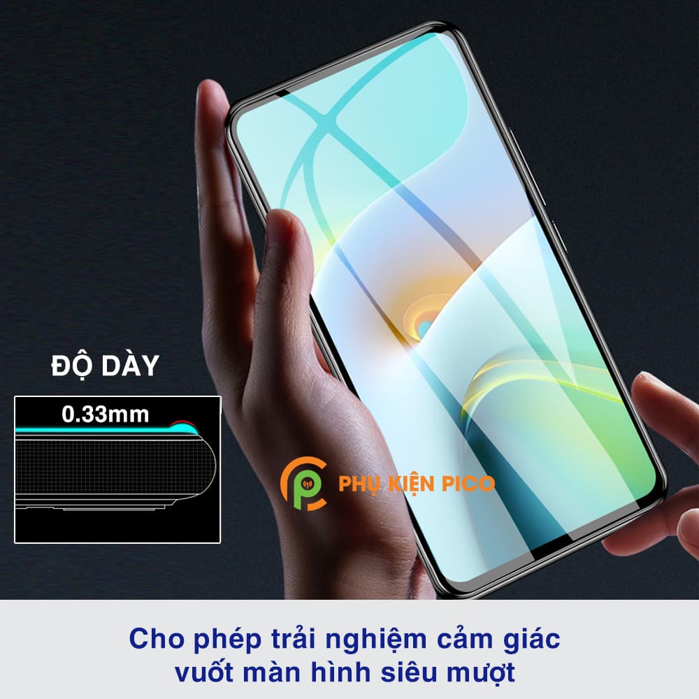 Kính cường lực Redmi K30 Ultra full màn hình hiển thị chính hãng Nillkin Amazing H trong suốt - 4