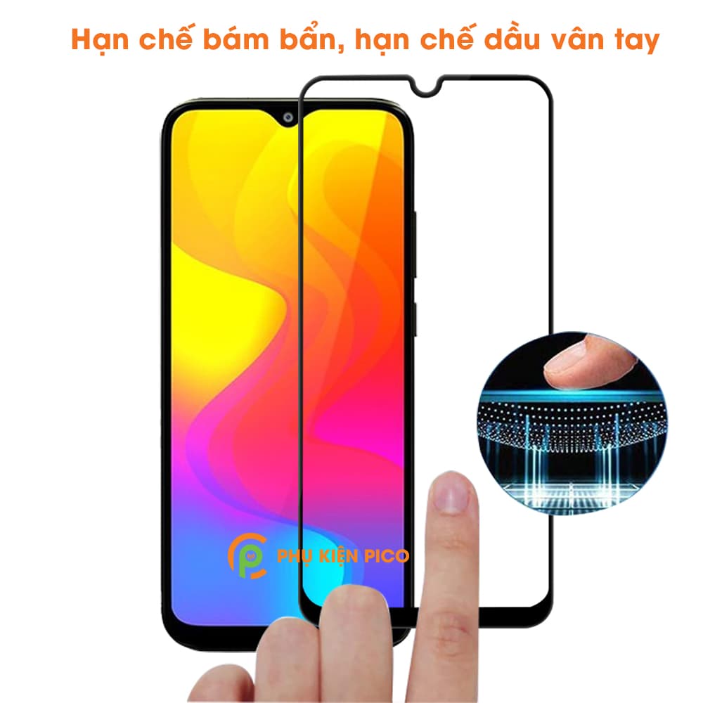Cường lực Vsmart Joy 3 full màn hình độ cứng 9H chống va đập trầy xước - 3