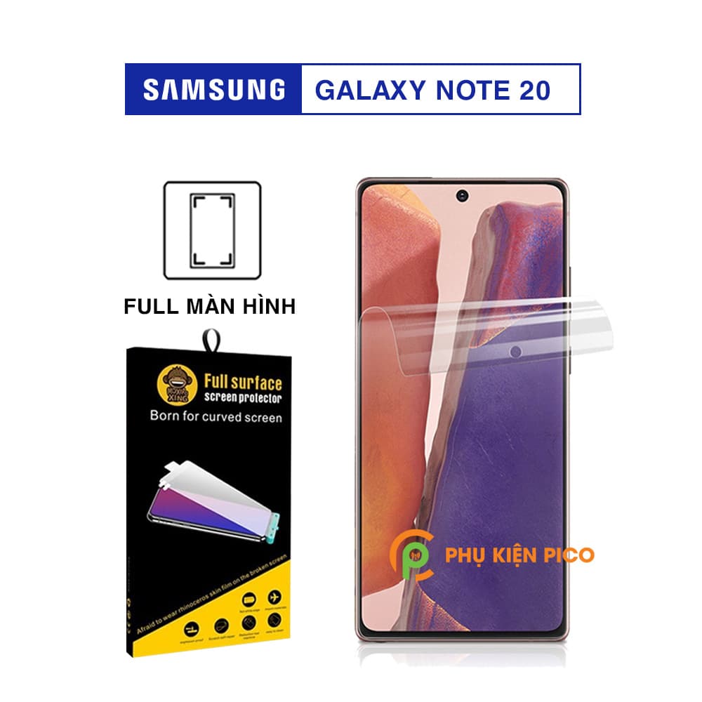 Dán màn hình Samsung Galaxy Note 20 chính hãng Moxiao Xing dẻo trong suốt