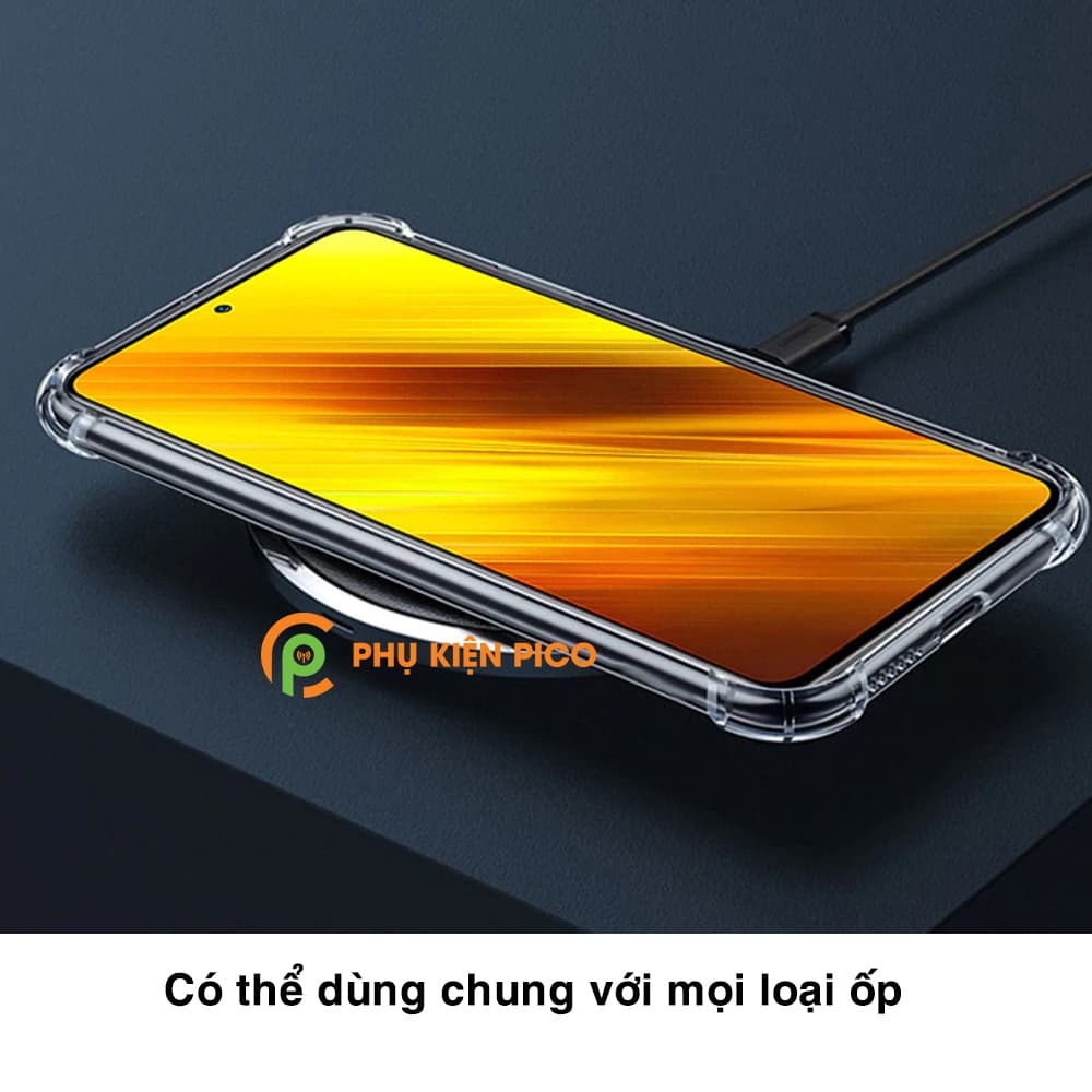 Kính cường lực Poco X3 NFC full màn hình chính hãng Gor - 5