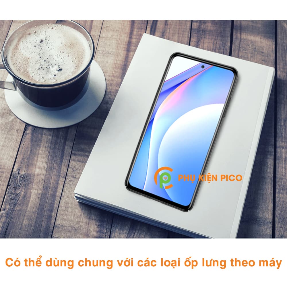 Kính cường lực Xiaomi Mi 10T Lite full màn hình chính hãng Gor dùng chung với mọi loại ốp lưng - 6