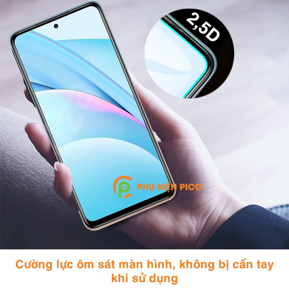Kính cường lực Xiaomi Mi 10T Lite full màn hình chính hãng Gor dùng chung với mọi loại ốp lưng - 4