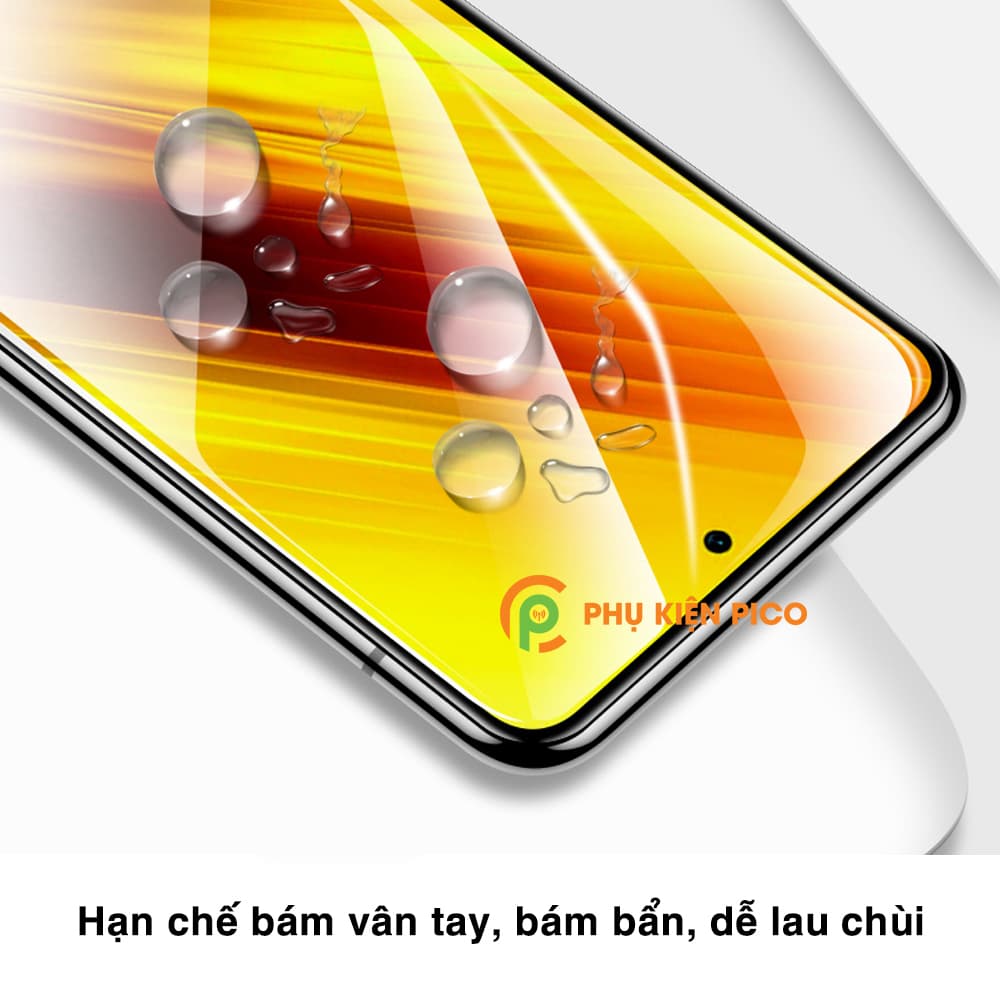 Kính cường lực Poco X3 NFC full màn hình viền đen siêu mỏng 3D Monqiqi – Dán màn hình Xiaomi Poco X3 NFC - 6