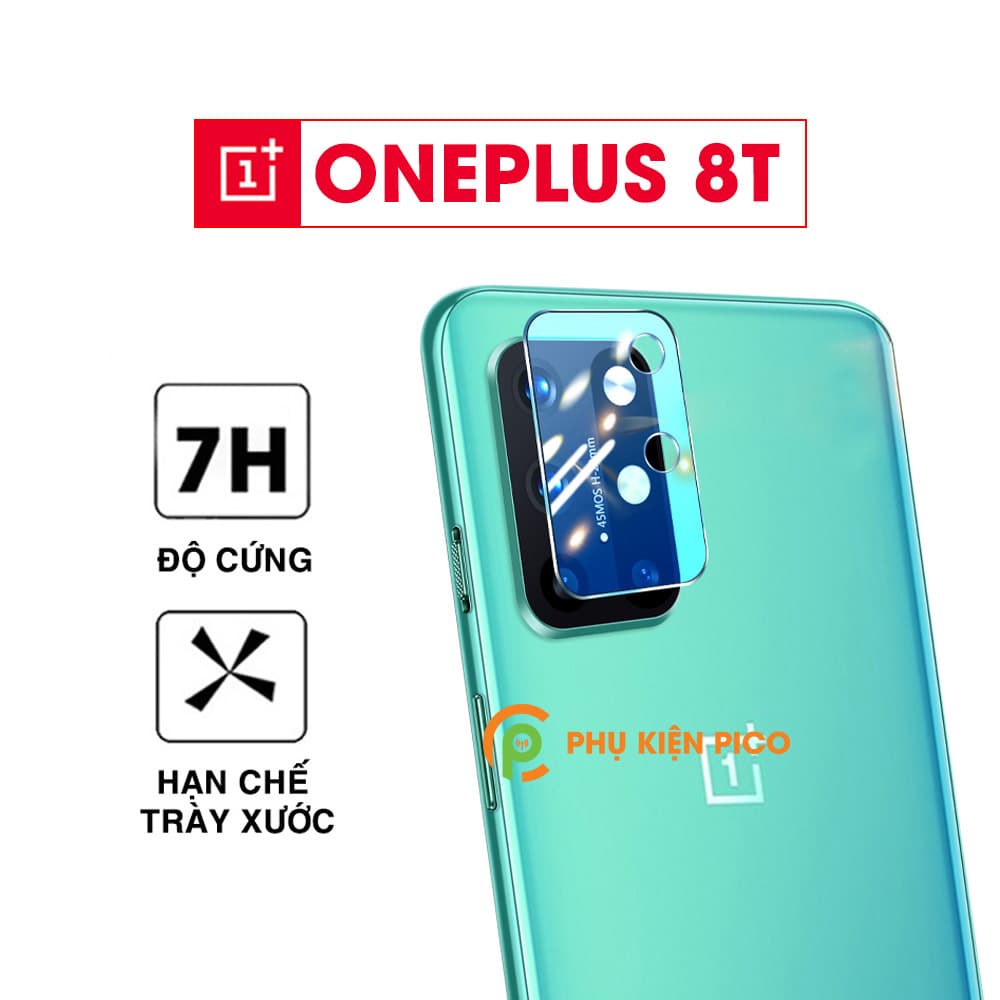 Cường lực camera Oneplus 8T độ cứng 7H chống trầy xước – Dán camera Oneplus 8T
