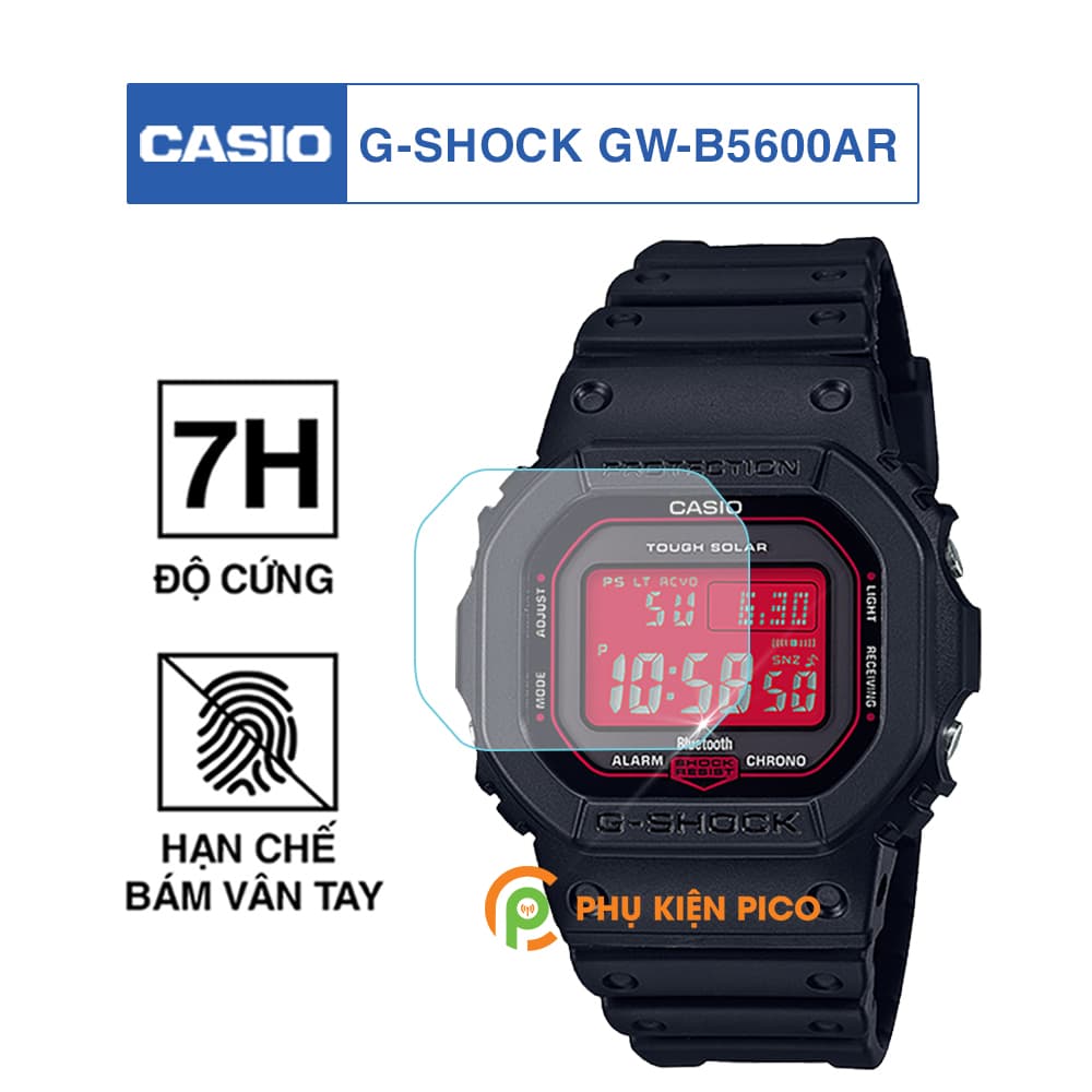 Cường lực đồng hồ Casio G-Shock GW-B5600AR độ cứng 7H chống trầy xước – Dán màn hình Casio G-SHOCK GW-B5600AR