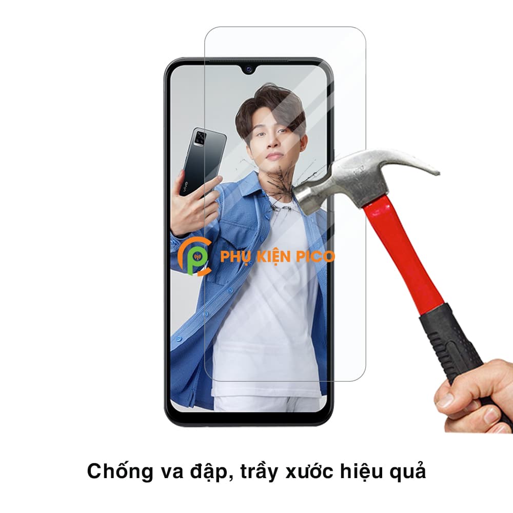 Cường lực Vivo V20 trong suốt độ cứng 9H chống trầy xước – Dán màn hình Vivo V20 - 2