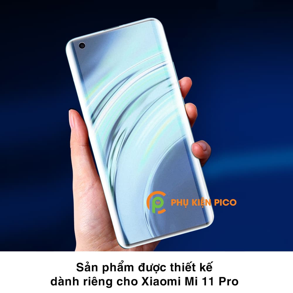 Dán màn hình Xiaomi Mi 11 Pro PPF vân mờ chống vân tay cao cấp – Dán dẻo Xiaomi Mi 11 Pro - 7