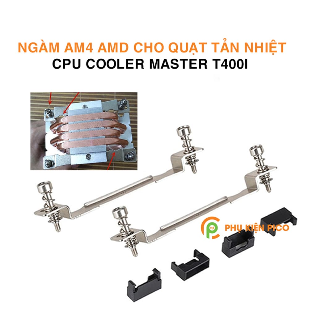 Ngàm AM4 AMD cho quạt tản nhiệt CPU Cooler Master T400i – Gông quạt tản nhiệt