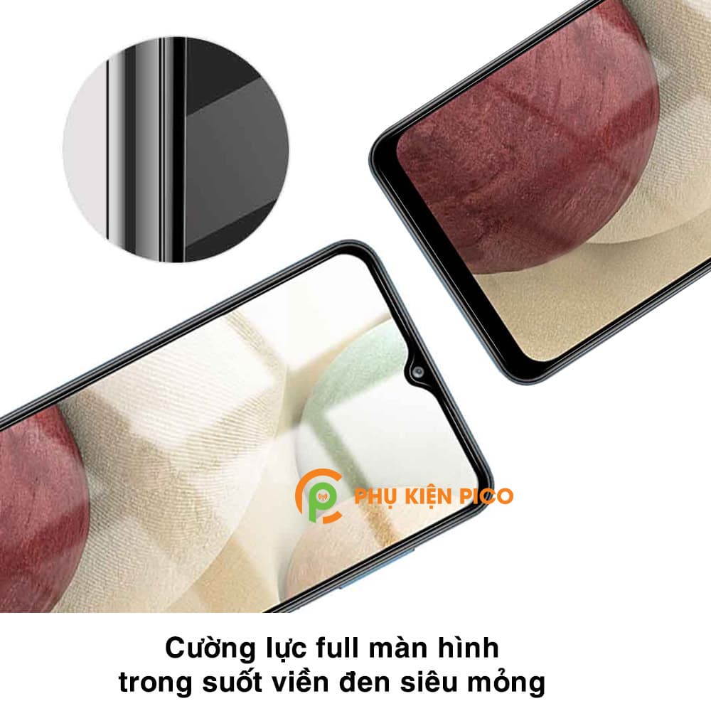 Kính cường lực Samsung A12 full màn hình viền đen siêu mỏng – Dán màn hình Samsung Galaxy A12 - 4