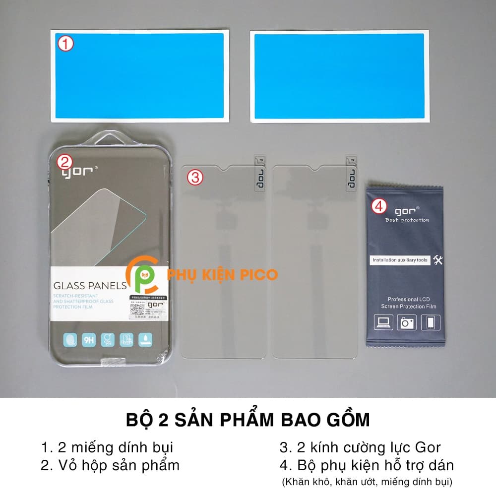 Kính cường lực Xiaomi Redmi 9T full màn chính hãng Gor - 2