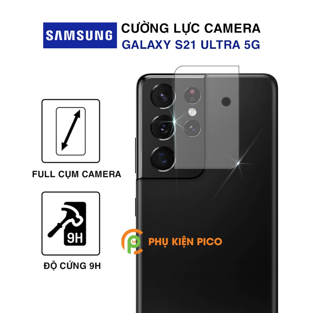 Cường lực camera Samsung Galaxy S21 Ultra 5G độ cứng 9H