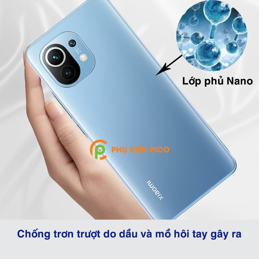 Dán lưng Xiaomi Mi 11 full viền dẻo trong suốt PPF tự phục hồi vết xước - 4
