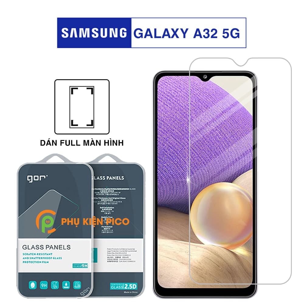 Cường lực Samsung Galaxy A32 5G full màn hình chính hãng Gor