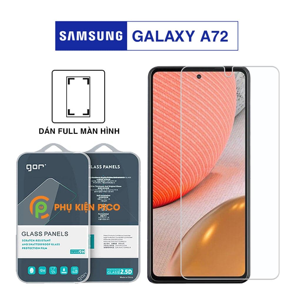 Cường lực Samsung Galaxy A72 full màn hình chính hãng Gor