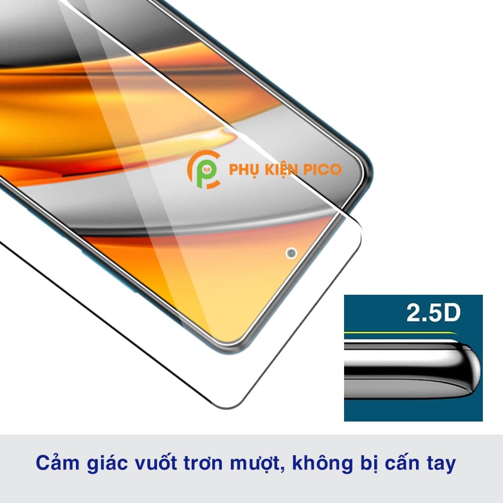 Cường lực Xiaomi Poco F3 full màn chính hãng Nillkin Amazing H - 9