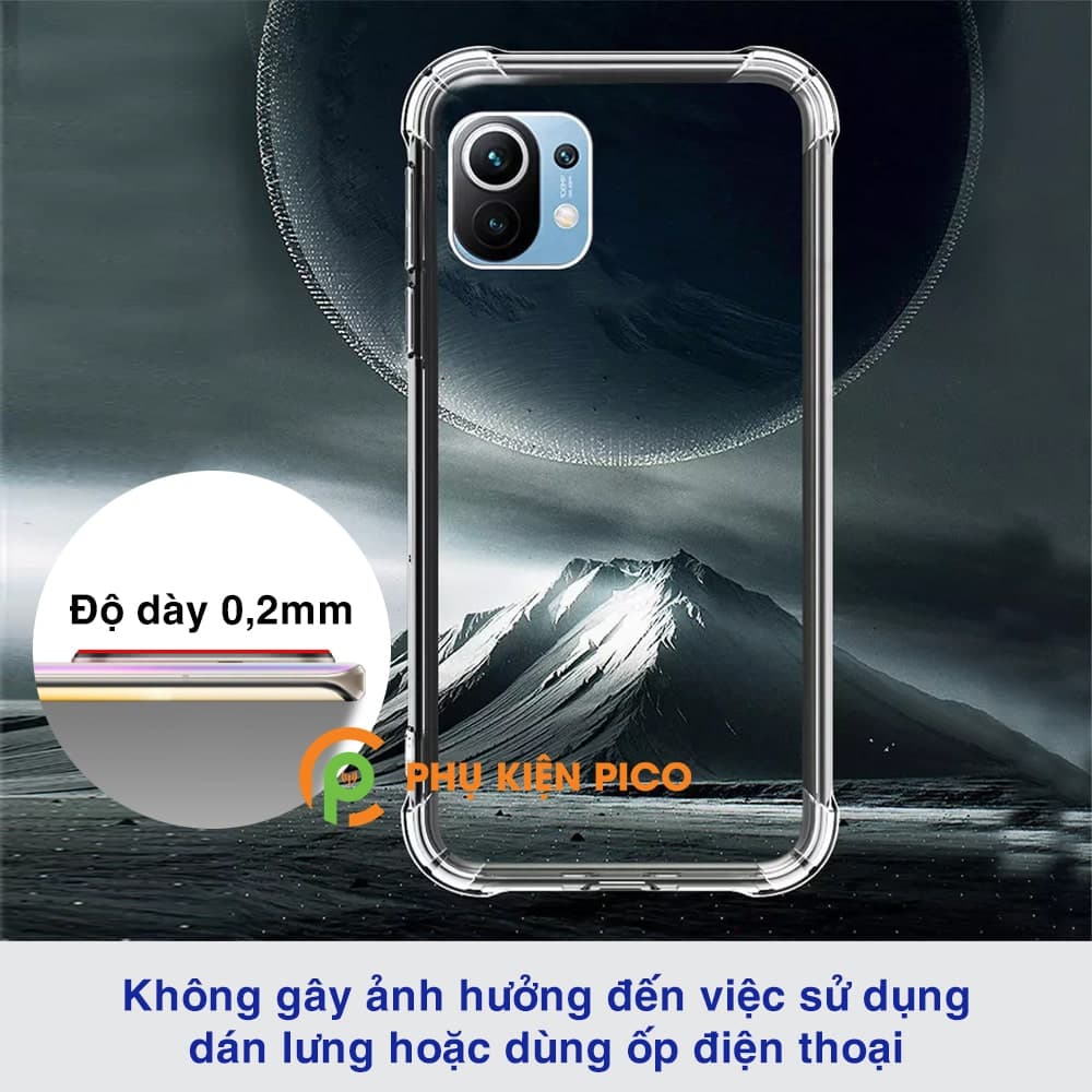 Cường lực mắt camera Xiaomi Mi 11 độ cứng 9H trong suốt - 6
