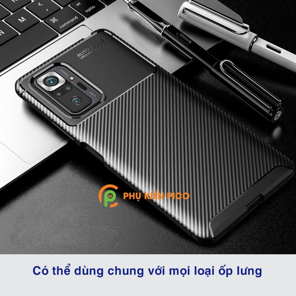 Dán lưng Xiaomi Redmi Note 10 Pro full mặt lưng dẻo trong suốt - 4