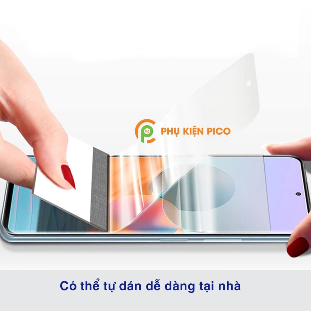 Dán màn hình Xiaomi Redmi Note 10 Pro full màn dẻo trong suốt - 8
