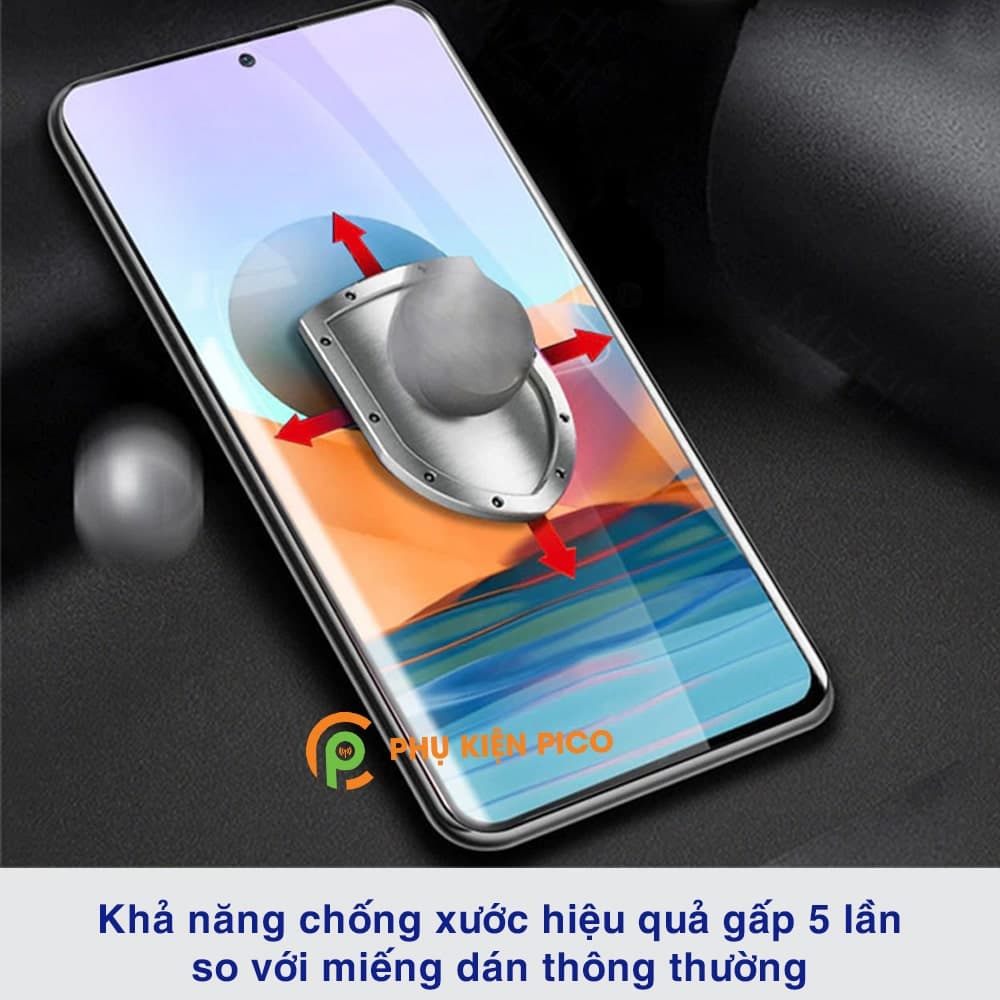 Dán màn hình Xiaomi Redmi Note 10 Pro full màn dẻo trong suốt - 5
