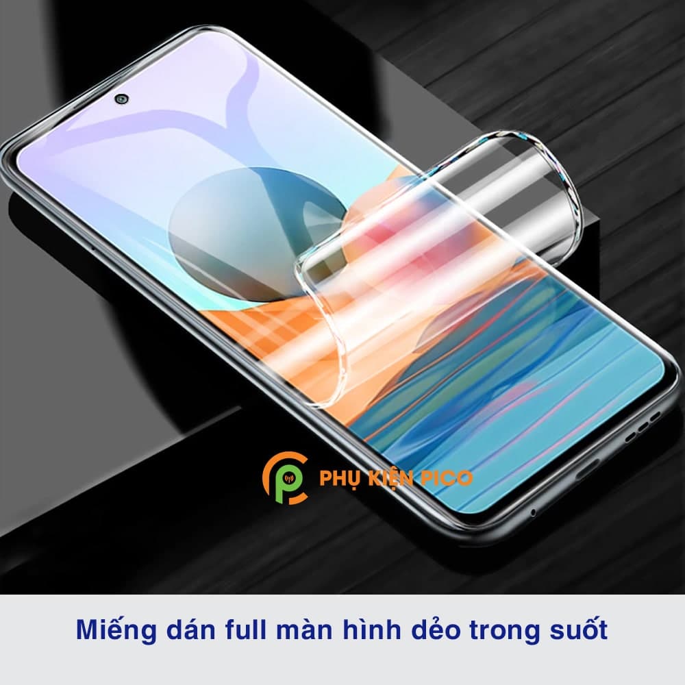 Dán màn hình Xiaomi Redmi Note 10 Pro full màn dẻo trong suốt - 4
