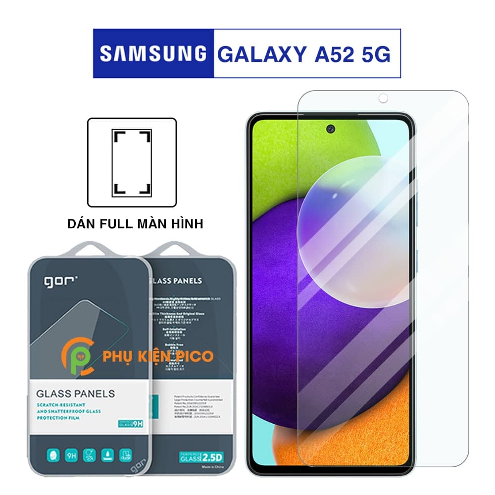 Cường lực Samsung Galaxy A52 5G full màn hình chính hãng Gor