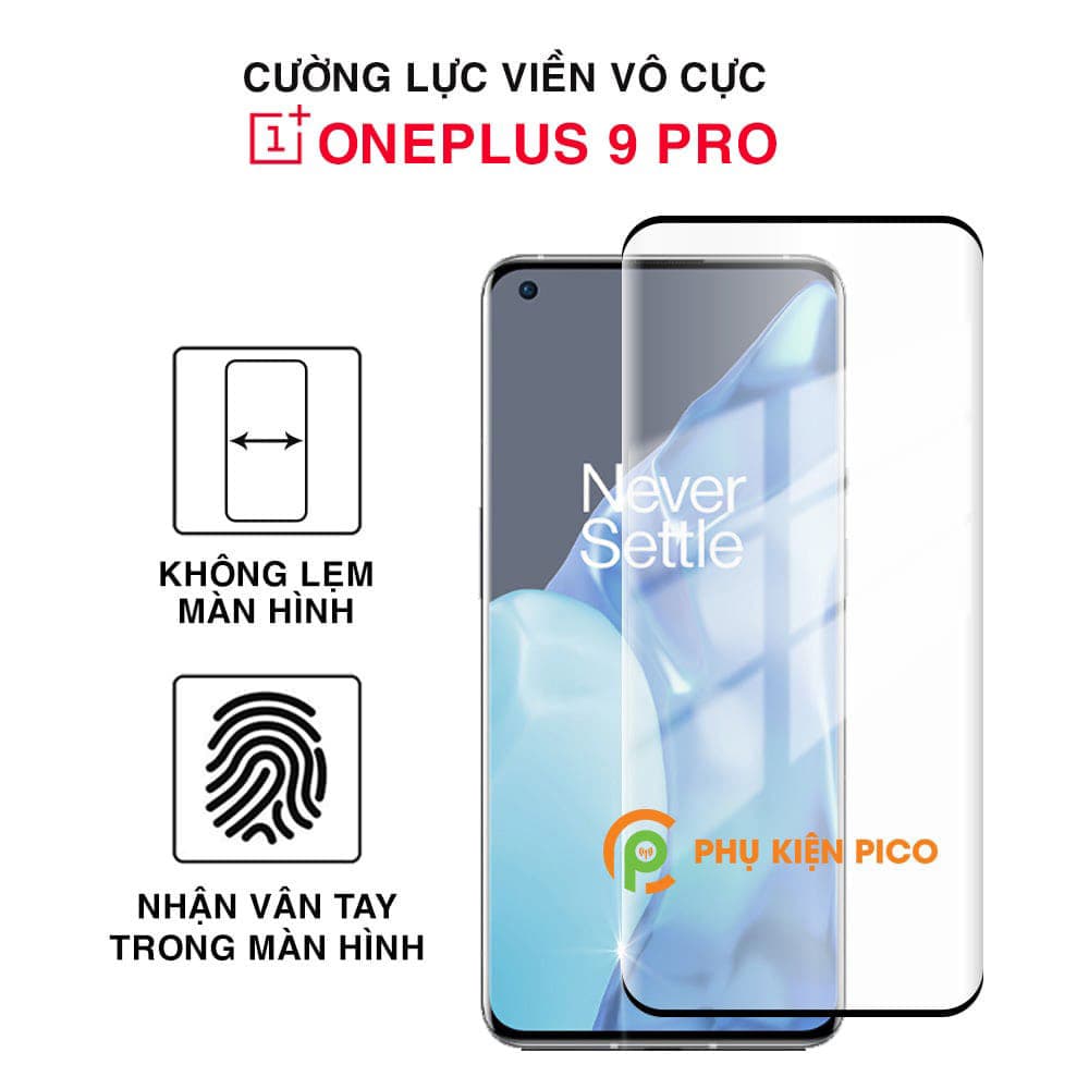 Kính cường lực Oneplus 9 Pro viền vô cực full keo full màn hình