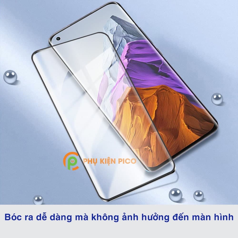 Kính cường lực Xiaomi Mi 11 Pro viền đen siêu mỏng full keo full màn hình - 5
