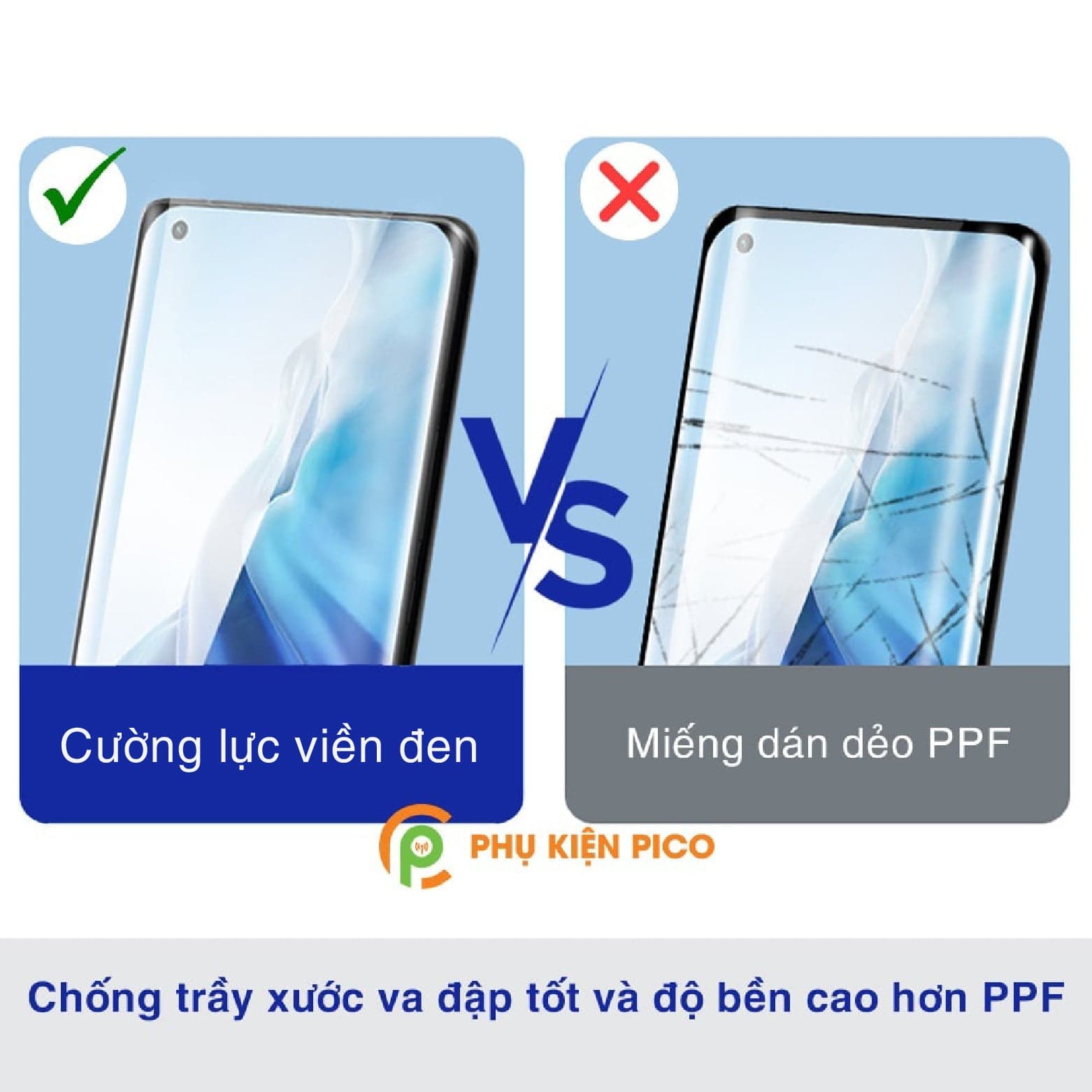 Kính cường lực Xiaomi Mi 11 viền đen siêu mỏng full keo full màn hình - 2