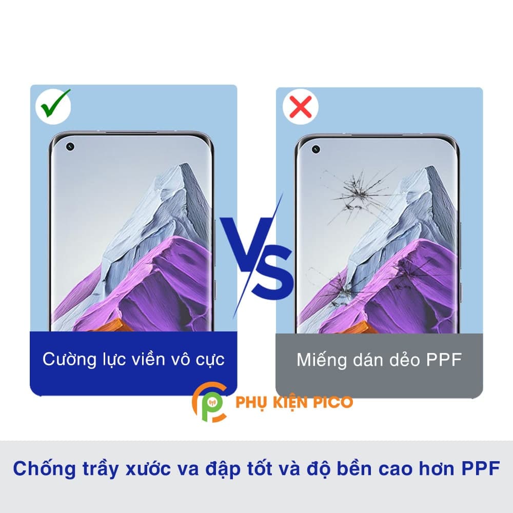 Kính cường lực Xiaomi Mi 11 Pro viền vô cực full keo full màn hình - 2