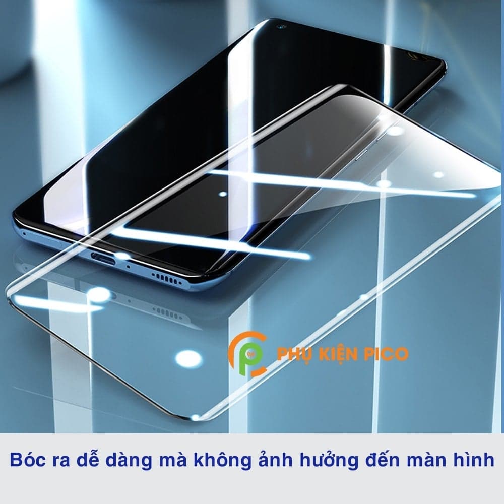 Kính cường lực Xiaomi Mi 11 Pro viền vô cực full keo full màn hình - 6