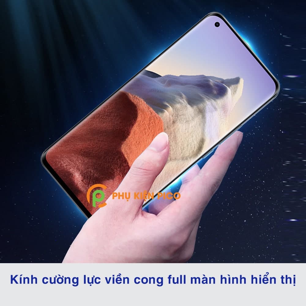 Kính cường lực Xiaomi Mi 11 Ultra viền vô cực full keo full màn hình - 8