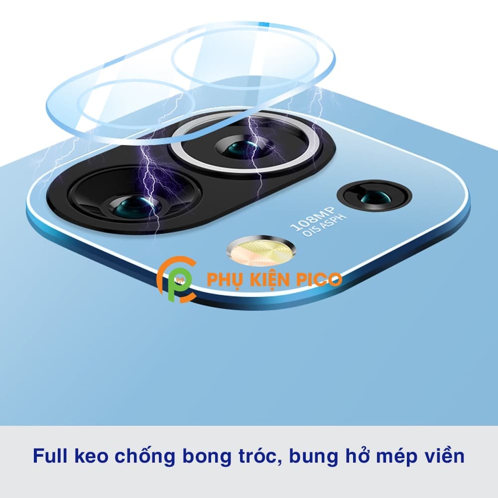 Cường lực camera Xiaomi Mi 11 bảo vệ cả phần mắt và viền camera - 3